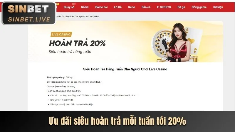 Giao diện hiển thị các loại kèo cược phổ biến tại S666 Plus